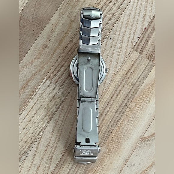 Caterpillar CAT Ladies Watch ULTRA RARE Stainless Bracelet Case Dial Date Window - Picture 10 of 12